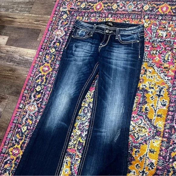 Early 2000s Rerock For Express Bootcut Jeans - Picture 1 of 4